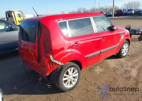 2013 Kia Soul + from USA, damaged, VIN KNDJT2A64D7538143